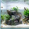 Harzschildkröten Sonnenplattform Stabile Schildkröten Kletterplattform Unterschlupf Höhle Aquarium Dekoration