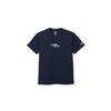 [Champion] Kids Short-Sleeve Crew Neck T-Shirt, Antibacterial, Odor-Resistant, Quick-Drying, UV Protection, Highly Breathable, Script Logo Print,