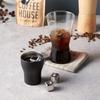 Dolce Duo Pair of Tumblers Stainless Steel Beer Glasses for Hot and Cold Drinks (Wooden Box) - Double-walled (BA-1633)