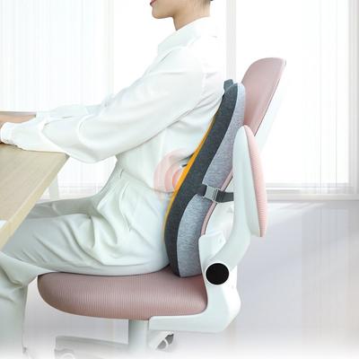 New Memory Cotton Waist Pillow Adjustable Convenient Back Cushion Lumbar Pillow Waist Protector Office Seat
