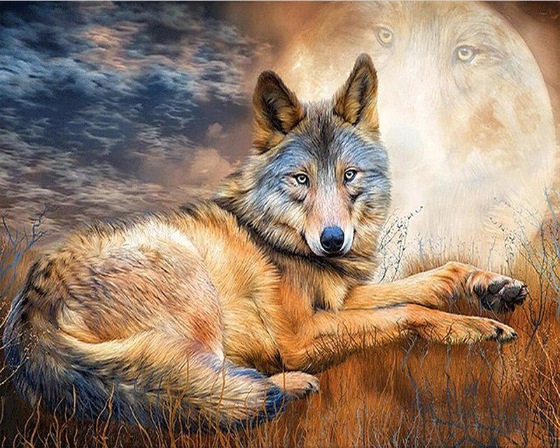 

5D DIY Алмазная вышивка Маленькие духи животных Картина со стразами Алмазная картина Цветы и единороги Алмазная мозаика Ремесленный комплект Украшение дома Full Square 20X30CM светло-синий