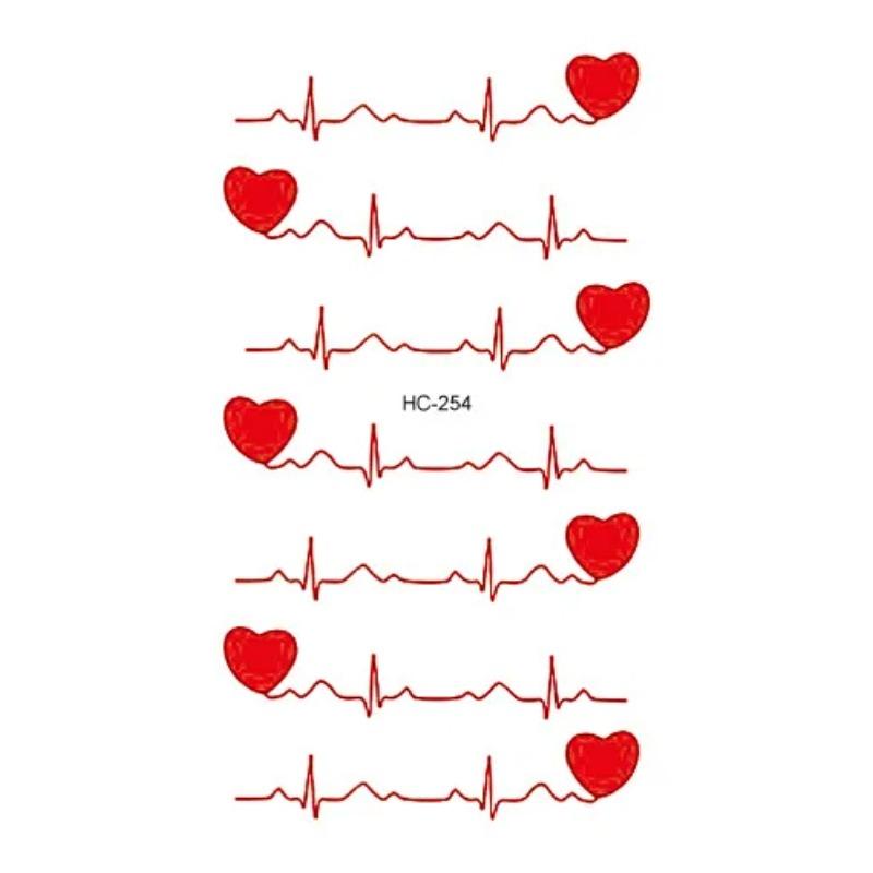 Tattoo-Aufkleber Körper-Make-up Flamme Finger Wasserdicht Temporäre Tattoos Schwarz Quadrat Rose Blume Kunst Flash Fake Tattoos