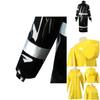 Coraline Wybie Cosplay Trench Coat Outfit For Halloween Party