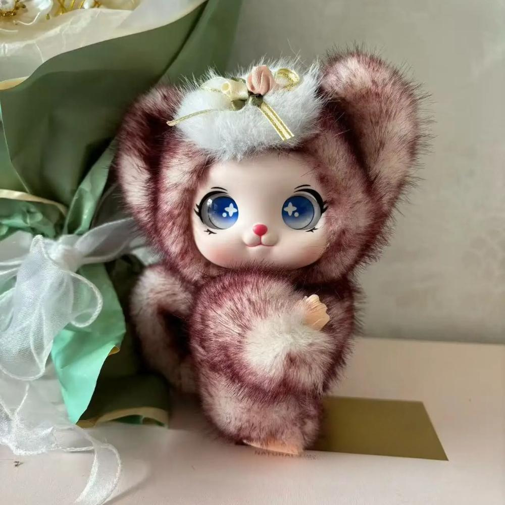 High Quality Squirrel Vinyl Face Doll Children'S Toy Festival Birthday Christmas New Year Gift Desk Collection Decoration