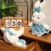 Wearing Bow Lace Dress Cartoon Rabbit Plush Toys Pretty Plush Elephant Doll  Children's Toy