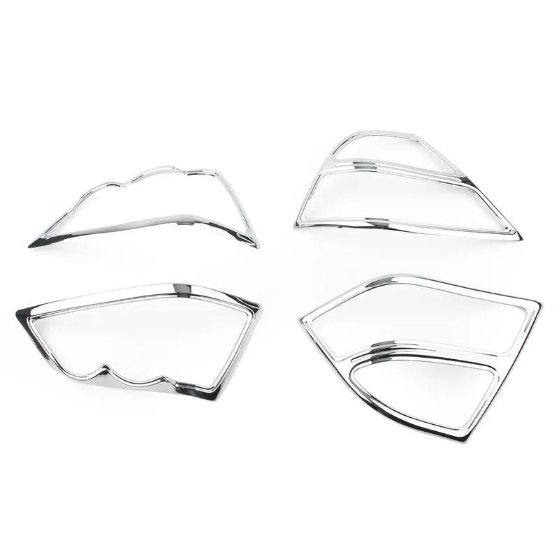 For Honda Goldwing GL1800 Motorcycle Chrome Fairing Saddlebag Light Accent Trim Tail light frame Gold wing GL 1800 2006-2011