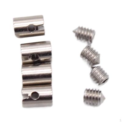 4 Set Throttle Cable Ends Repair Kit Wear Resistant Professional Multipurpose 5mm