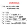 Dynamic Signal Lights for Ford F150 Raptor Rearview Mirrors
