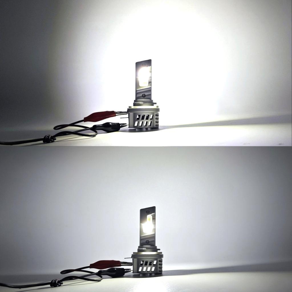 2 Pcs H15 LED Bulbs 12V CANBUS CSP 12000lm Strong White Light Off-Road