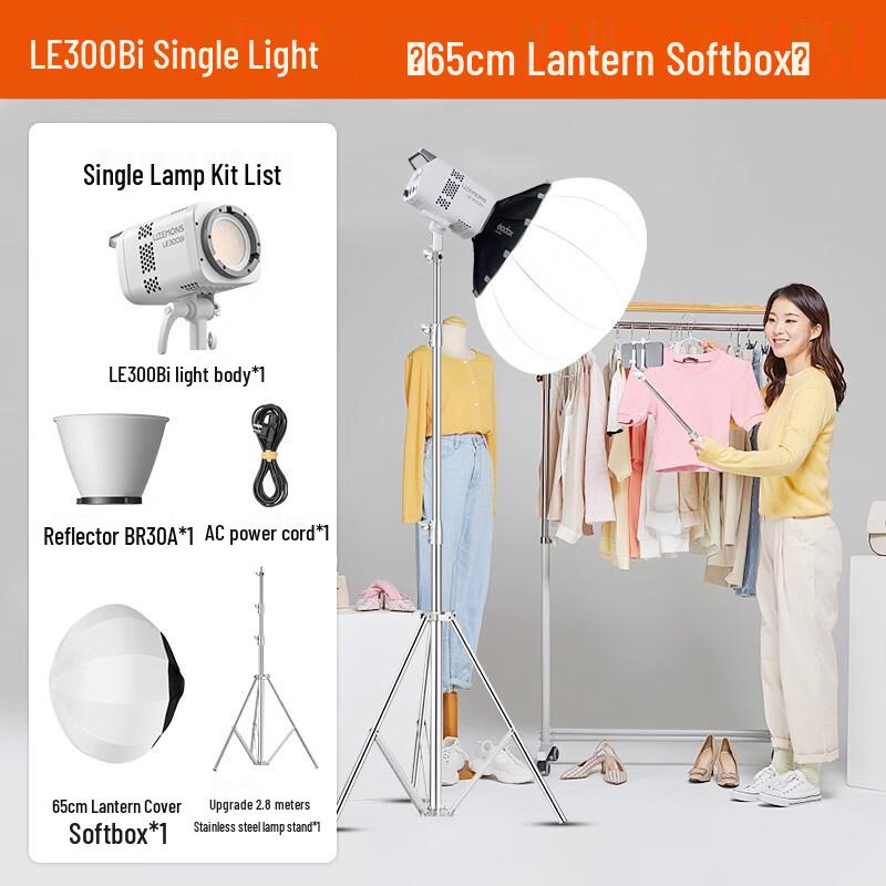 

Godox LE300Bi Bi-color LED Video Light Kit