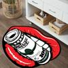 Sexy Lips Money Carpet, Durable And Easy-To-Clean Indoor/Outdoor Entry Mat, Bedside Rug For Bedroom Home Decor