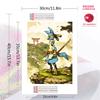 Lucario Collection 100% Round Full Drill 5D DIY Diamond Painting Embroidery Cross Stitch Rhinestone Décor