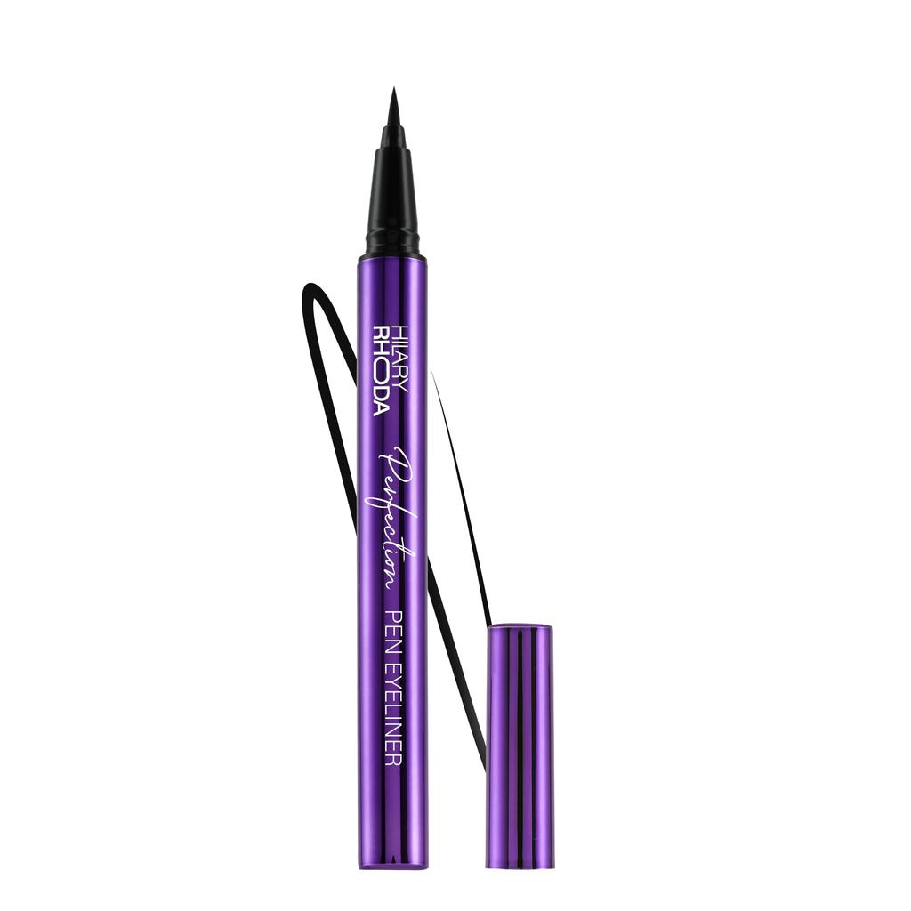 Hilary Rhoda Perfection Pen Eyeliner | Smudge-Proof & Black Waterproof Eyeliner | Precision Tip & Matte Finish | Cruelty-Free, Vegan & Paraben-Free