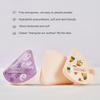 Triangle Fleshy Grape Powder Puff Dry And Wet Dual-use Skin-friendly Air Cushion Soft Cosmetic Puff Makeup Foundation Sponge