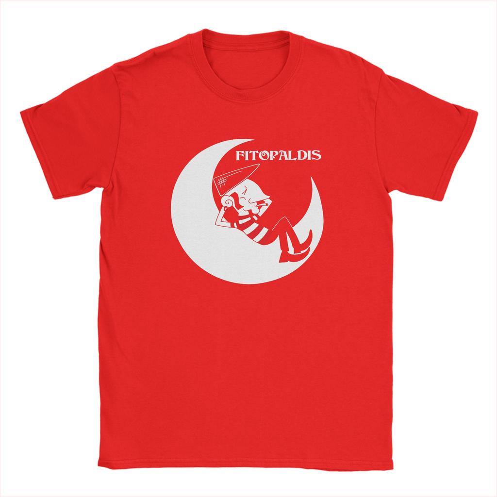 Fitos Fitipaldis Band T Shirt Beach  Harajuku T Shirts Couple Cotton O Neck Oversize Clothes ShortSleeved Aesthetic Tshirt