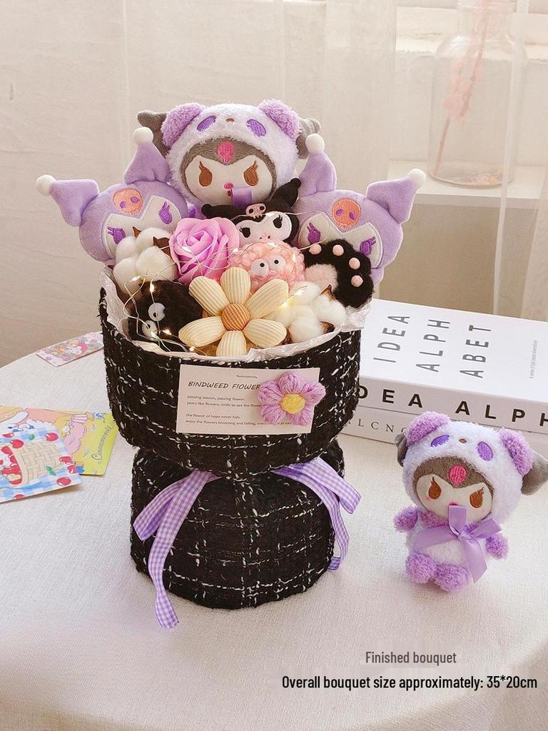 Valentine's Day Kitty Plush Bouquet: Perfect Gift for Girlfriend or Bestie