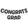 Fulmoon Pre Strung Congrats Grad Banner Glitter Congratulations Banner College Graduation Sign Class of 2026 Grad Party Decorations for High School