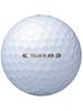 Bridgestone Golfbälle TOUR B XS Perlweiß, 2 Dutzend, Modell 2024, Original-Taschentuch inklusive (24 Bälle)