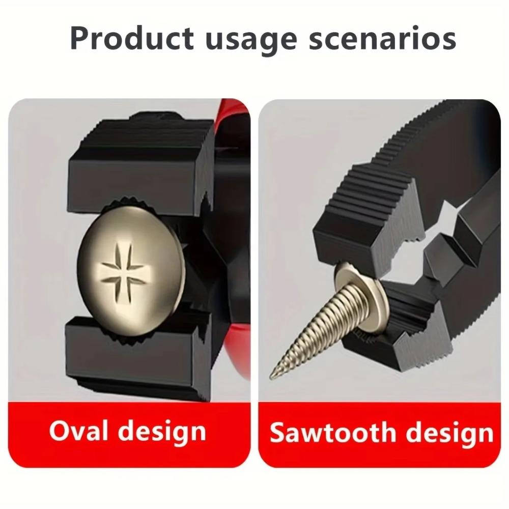 1Pcs Screw Pliers Rust Removal Pliers Sliding Tooth Screw Pliers, Screw Disassembly Pliers, Sliding Wire Pliers Hand Tools