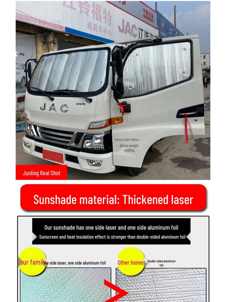 Applicable E3 Car Windshield Sunshade Umbrella - Heat Insulation Sun Visor for Front Windshield