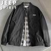 JEEP SPIRIT Men's Casual Stand Collar Outdoor Jacket