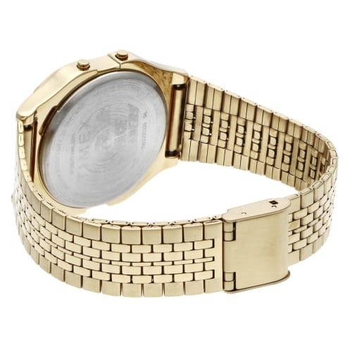TIMEX Watch Space Invaders Collaboration TW2V30100 Gold