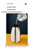 Stainless Steel Double-Layer Vacuum Thermos Flask Rooster Ji Gong Pot - Large Capacity Hot Water Bottle for Home Use