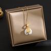 Small Elephant Necklace for Women, Ethnic Style Attracts Wealth and Auspicious Elephant Pendant, Temperament Clavicle Chain.
