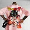 Dragon Ball Z Men's and Women's T-shirt Son Goku Anime Tee Summer and Spring Boy's Short Sleeves Hip-hop Parent-child Outfits