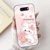 For LG V50s V50 ThinQ Phone Case LG G8X ThinQ V50 Dual Screen Back Cover Soft Silicone Fundas Lovely Panda Rabbit Flower Cartoon