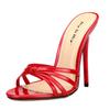 Fashion Summer Slippers Women Sexy High Heels Sandals Flip Flops Drag Queen Big Size Shoes Quality Super Light High Heeled 13cm Slides