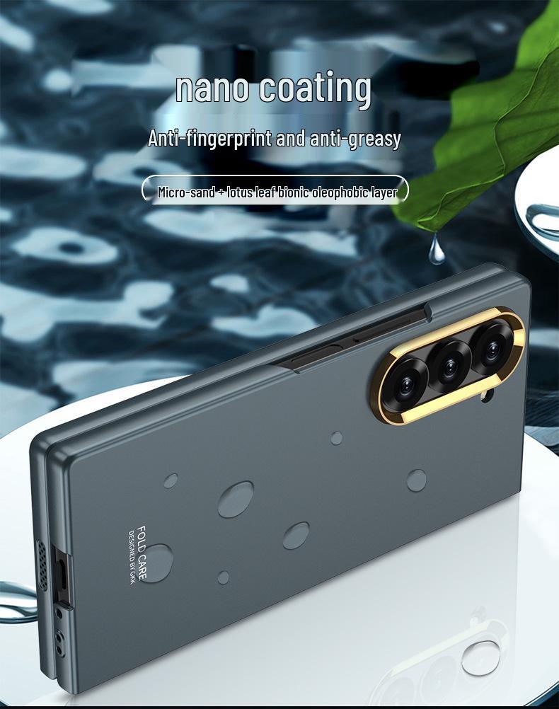 Samsung Z Fold 6 Foldable Screen Frosted Case & Lens Protector