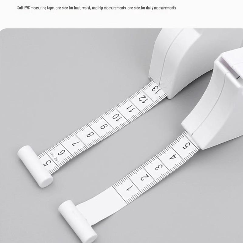 Precision Waist & Body Tape Measure - Soft Y-Shaped Leather for Bust, Waist, Hip, Arm, Chest Circumference & Fitness Measurements