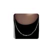 Necklace for Necklace Broken Silver Stainless for Men and Metal Allergy Sensitive Water Resistant [Mesaro] Men, Chain, Men's, Women's, Unisex,