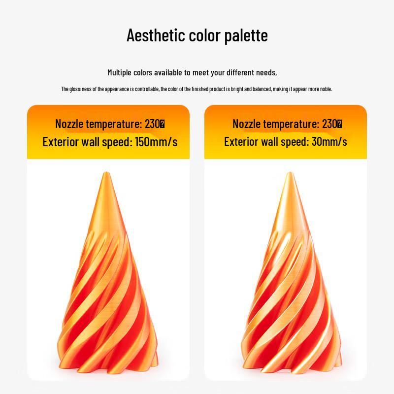 Puwei Silk PLA 3D Printer Filament CN plug (adapter included)