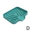 Silicone Kitchen Sink Tray Soap Storage Holder With Drain Anti-slip Creative Washing Table Soap Tray Free Punch Drain Rack