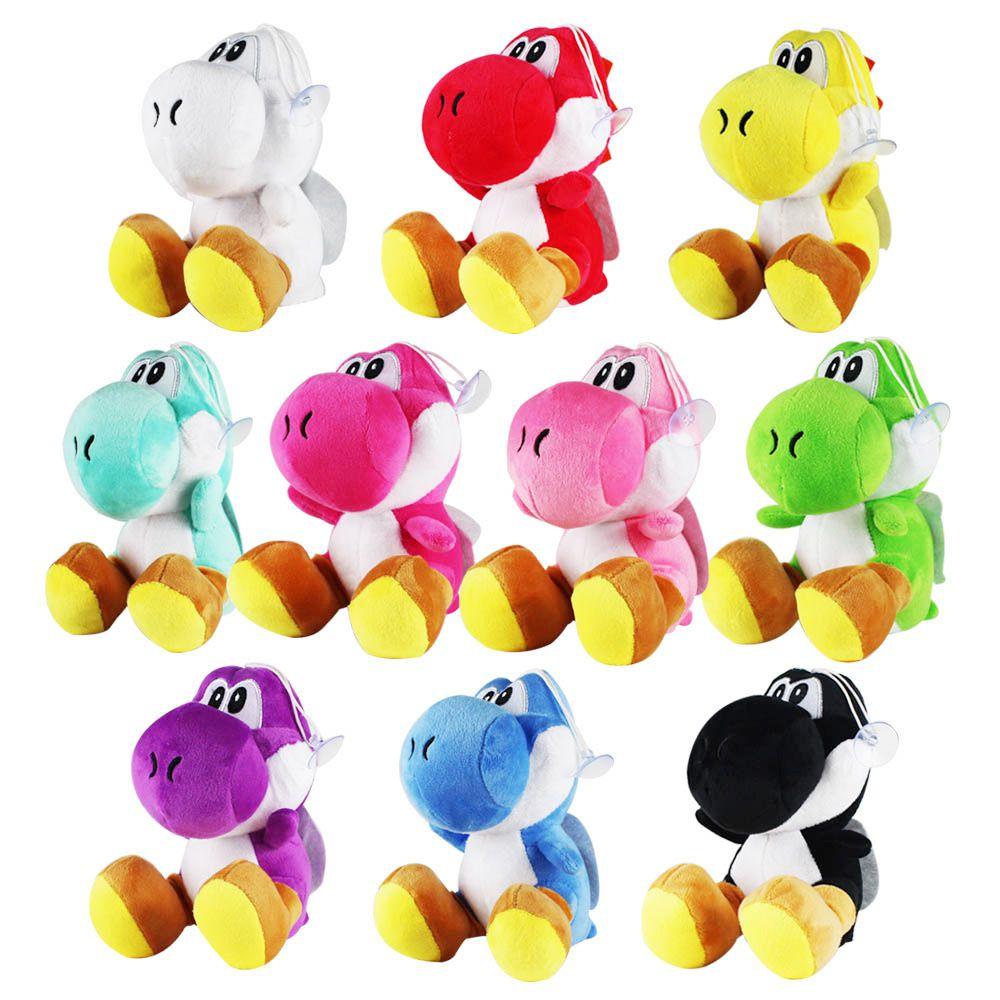 Adorable 18cm Super Mario Bros Plush Yoshi Joeut Stuffed Animal Ideal For Cuddling