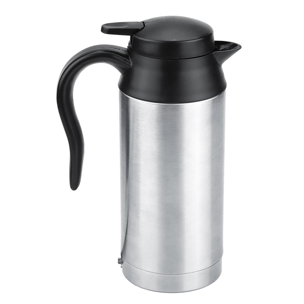 12V 750ml Car Portable Electric Travel Heating Cup Coffee Tea Boiling Mug Kettle