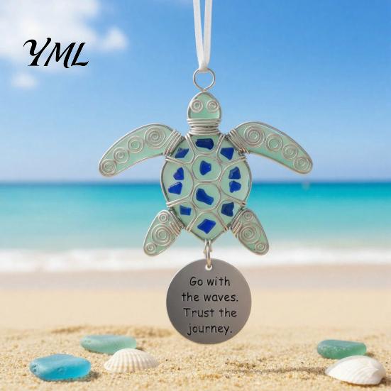 Artistic Window Hanging Ornament Coastal Spirit Ornament, Durable Acrylic Decorative Pendant, Unique Housewarming Gifts for Friends Inspired