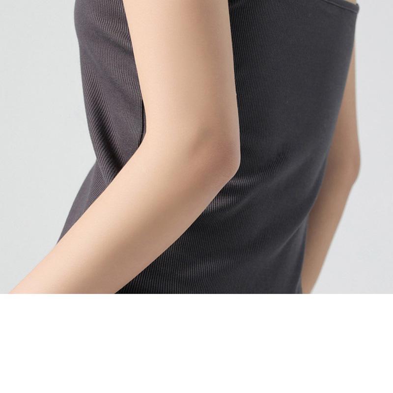 Summer Basic Tanks Spaghetti Strap Camis Solid Stretch Tops for Women Sleeveless Slim Fit Basic Solid Knitted Camisole