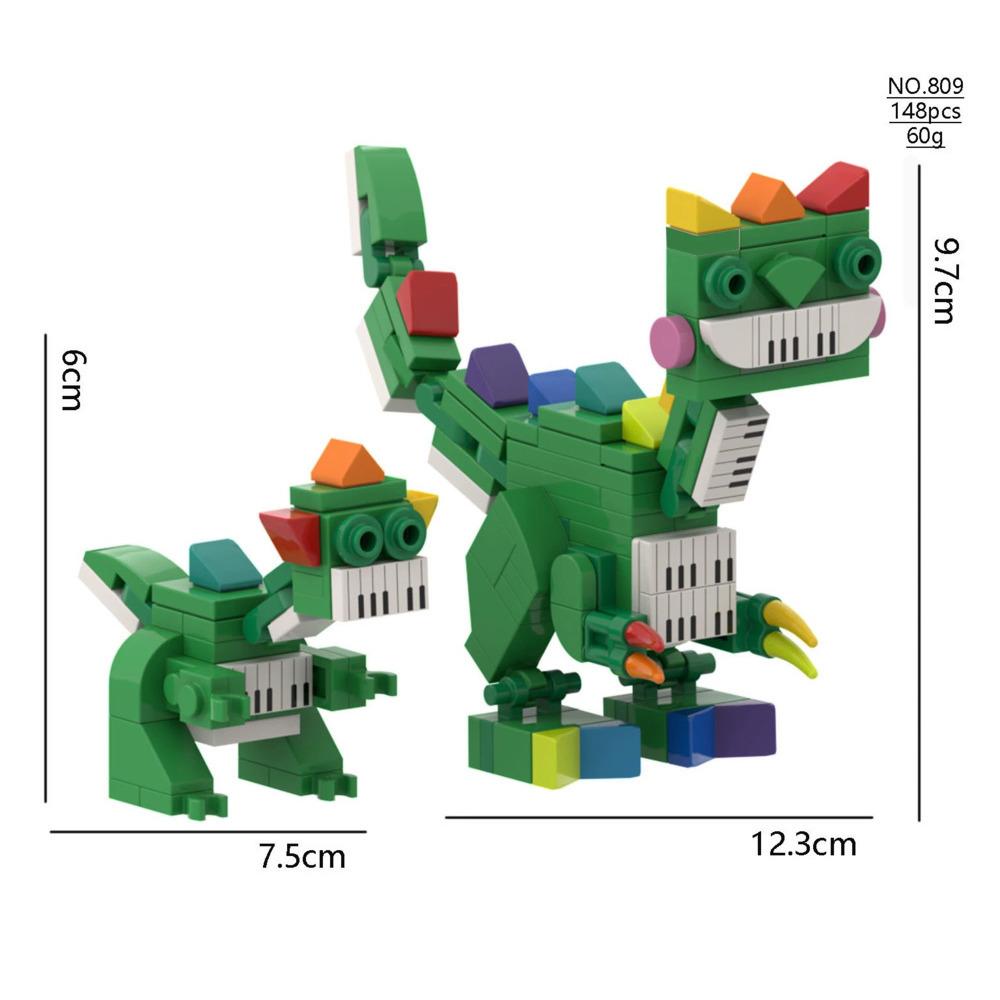 Doeys The Doughmans Building Block Pianosauruses Nightmared Critter Block Yarnabys Building Blocks Game Block Toy Gift