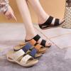 Women's Spring Summer Embroidered Slides Casual Beach Sandals