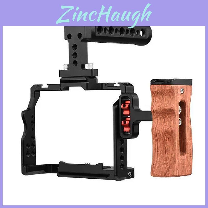 Jaula para Cámara Sony A7m4 Rig Compacto de Aleación de Aluminio Para Filmación Profesional y Vlogging