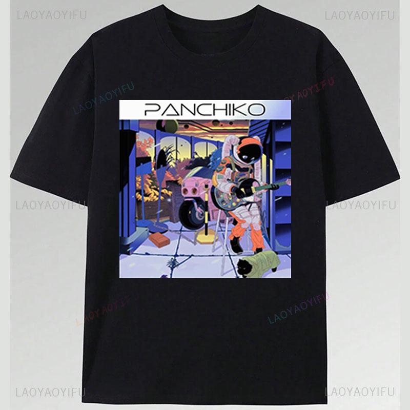 UK Rock Band Panchiko 2026 US World Tour Lbum Ginkgo Graphic T Shirts Hot Sale Vintage Oversized Tees Polyester Short Sleeve Top