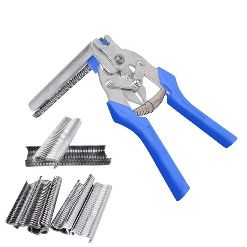 Cage Binding Pliers for Pet Enclosure Home and Farm Use with Comfortable Ergonomic Design Reliable Alloy Zinc Material