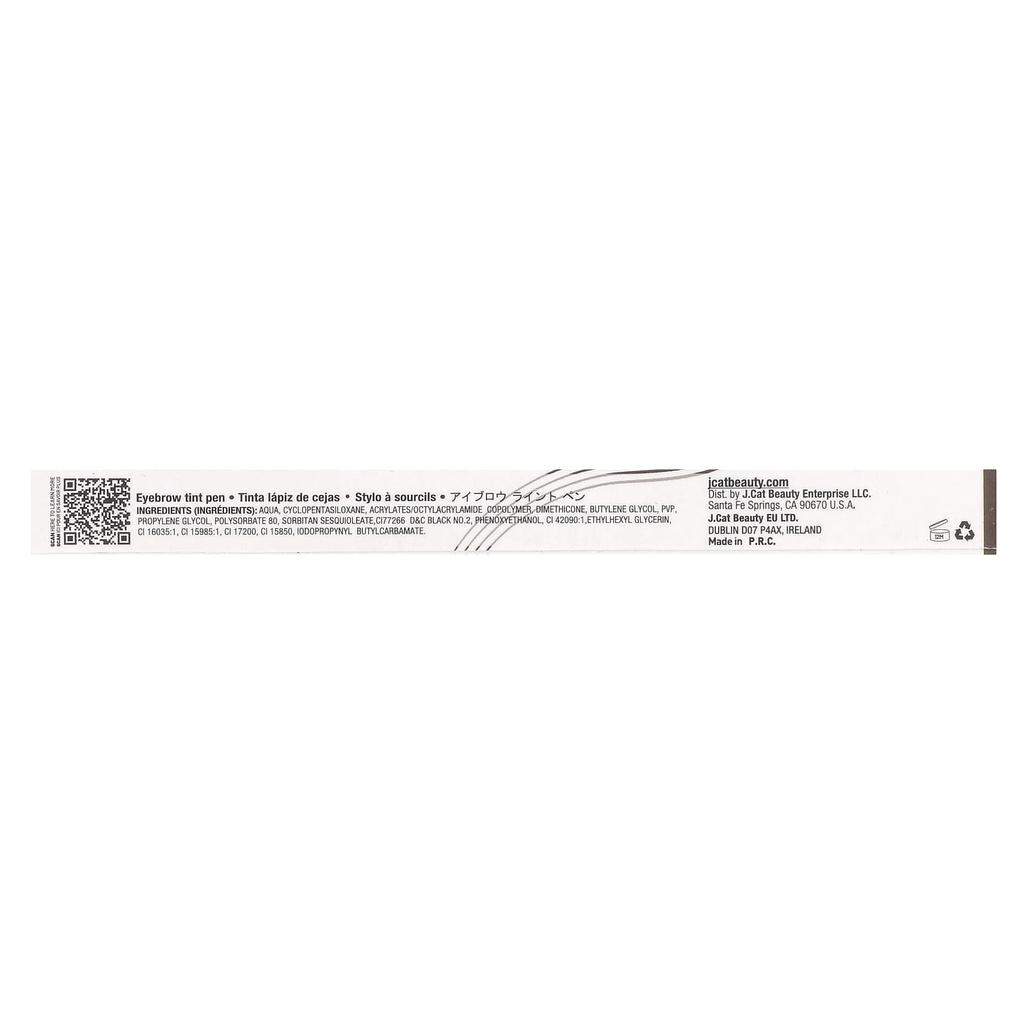 J.Cat Beauty Eyebrow Contouring 4-Tip Pen, ETP103 Espresso, 1.5g (0.05oz)