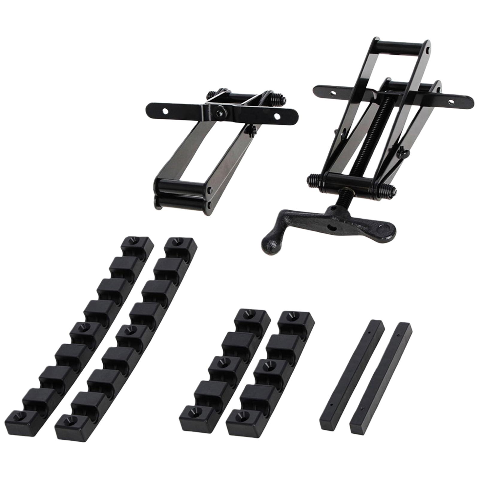 

Panel Clamps Woodworking No Dead Corners 4-Way Pressurize Release Clamp for Bonding Tabletops Shelves Laminate Surfaces