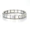 Stainless Steel Engraved Adjustable Bracelet: Versatile Titanium Steel Jewelry