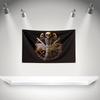 D-dismember Flag Rock Music Band Banner HD Printing Tapestry Exhibition, Music Band Fans, Garage Decor