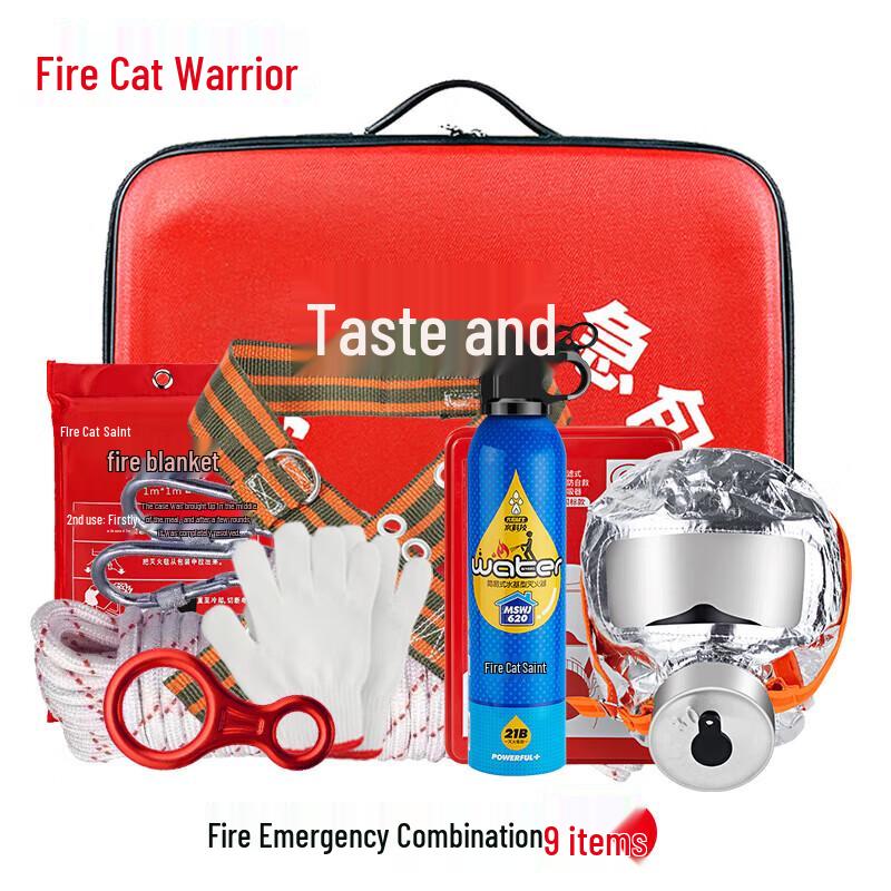Fire Warrior 9-Piece Emergency Kit